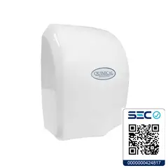 QUIMICAL - Secador de Manos Sello SEC - Power Dryer 1200W Compacto - Color blanco - 3 Años Garantía -