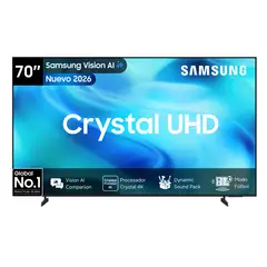 SAMSUNG - 70 Crystal UHD U8000H 4K Vision AI Smart TV 2026