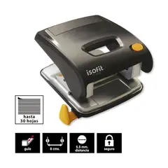 ISOFIT - Perforador Metálico Easy Touch PM300 Con Guia 30Hjs