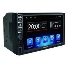BOWMANN - Radio Carro Pantalla 7' Carplay 2 Din Inalambrico Bluetooth Color Negro
