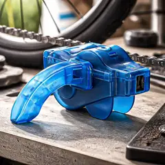 GENERICO - Limpiador Cadena Bici Limpiador De Bicicleta Limpia Cadena Azul