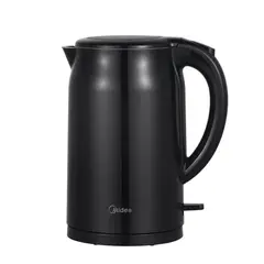 MIDEA - Hervidor MK-17PBK Negro 1,7 Litros Doble Pared