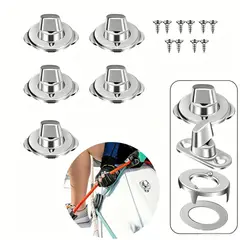 MOONCORE - Kit 5 Broches Giratorios para Lonas Cubre Pick