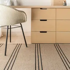 TRIBUS DEL MUNDO - Alfombra Rodos Entrada Polipropileno Lavable Beige 250x350