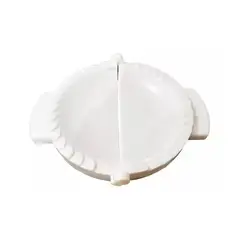 GENERICO - Pack de 2 Moldes Plásticos de 18 cm para Empanadas o Dumplings