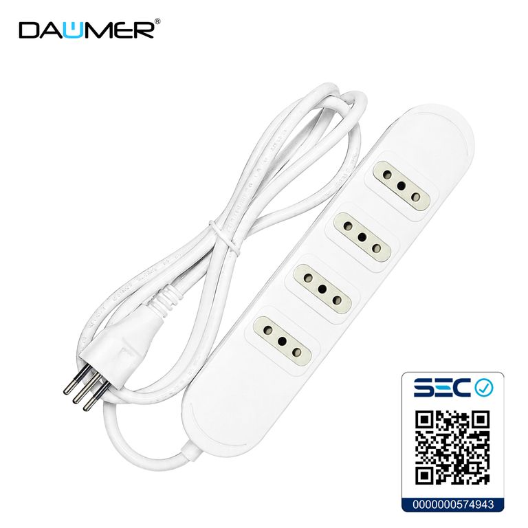 ALARGADOR 4 POS. 3.0m BLANCO