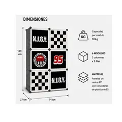 GENERICO - Closet Organizador Armable Para Ninos