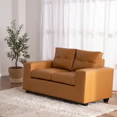 MUEBLES COTTONI - Sofá 2 cuerpos Lucca PU