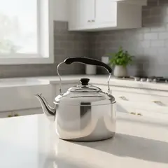 GENERICO - Tetera de Acero Inoxidable 5 Litros para Cocina Hervidor