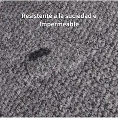GENERICO - Alfombra Estilo Yute Tejida Para Living Resistente Mascotas 200x240cm GRIS