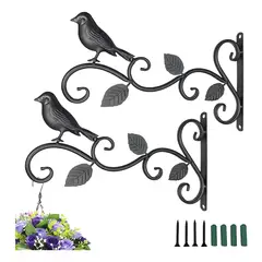 KUANGYE - Gancho De Pared Para Colgar Plantas Para Maceta, 2 Piezas