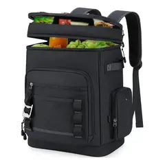 KUANGYE - Cooler Mochila 30 Litros Nevera Portátil Ideal para Camping y Viajes