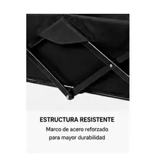 GENERICO - Carro De 4 Ruedas Plegable Para Compras Y Camping Soporta Hasta 100Kg