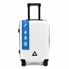 AMELIA - Maleta De Viaje Grande 23 Kilos Plastico Resistente Con Ruedas Giratorias 360