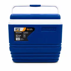 NORTH PAK - Cooler Nevera Portátil Primero 25 Litros Azul NorthPak