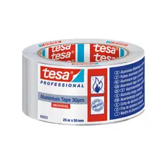 TESA - Cinta de Aluminio 25m x 50mm