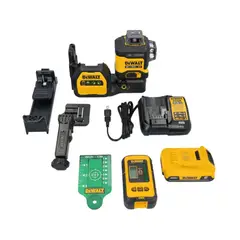 DEWALT - Kit Nivel Laser Alta Precisión 3lineas 360grados Dcle34033d1