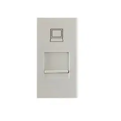 CROMPTON - Módulo Categoría 6E Rj45 Blanco Cowork