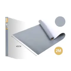 GENERICO - PAPEL ADHESIVO DECOMURAL 2M X 45CM GRIS