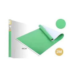 GENERICO - PAPEL ADHESIVO DECOMURAL 2M X 45CM VERDE