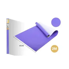 GENERICO - PAPEL ADHESIVO DECOMURAL 2M X 45CM MORADO