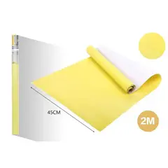 GENERICO - PAPEL ADHESIVO DECOMURAL 2M X 45CM AMARILLO