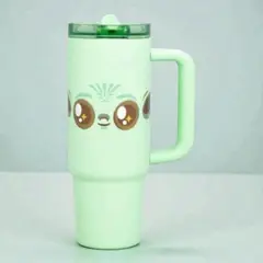 DISNEY - TERMO O MUG TERMICO 30OZ BABY YODA GROGU VERDE STAR WARS