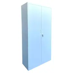 GENERICO - Closet Armario Metálico 2 puertas Blanco
