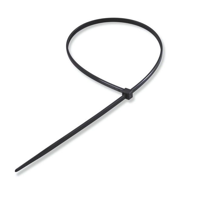 Amarracable 3,5X250Mm Negra Lh -Bolsa X 100 Ud-