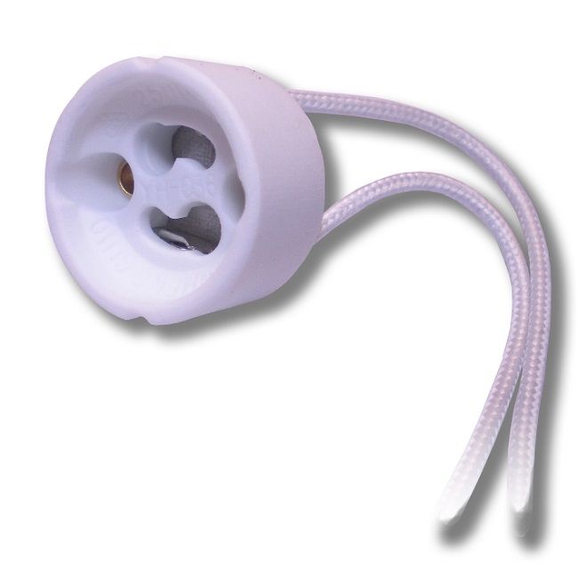Base Loza Gu10 -Precio X 5 Ud-
