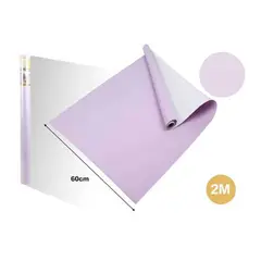 GENERICO - PAPEL ADHESIVO DECOMURAL 2M X 60CM LILA