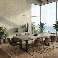 DOER - Piedra Flexible TRAVERTINO 120x60cm, Caja 8 Unids.