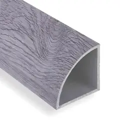DOER - Cuarto Rodon piso SPC Gris Patagonia16.5x28x2400mm
