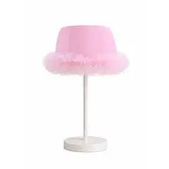 DECORACION CREATIVA - Lampara Mesa Linea Cisne Rosada - Infantil-Juvenil