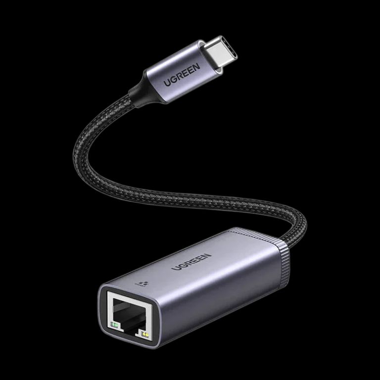 Adaptador USB-C a Ethernet Gigabit CM483 Trenzado