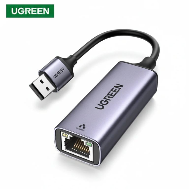 Adaptador USB 3.0 a Ethernet Gigabit CM209 Metal