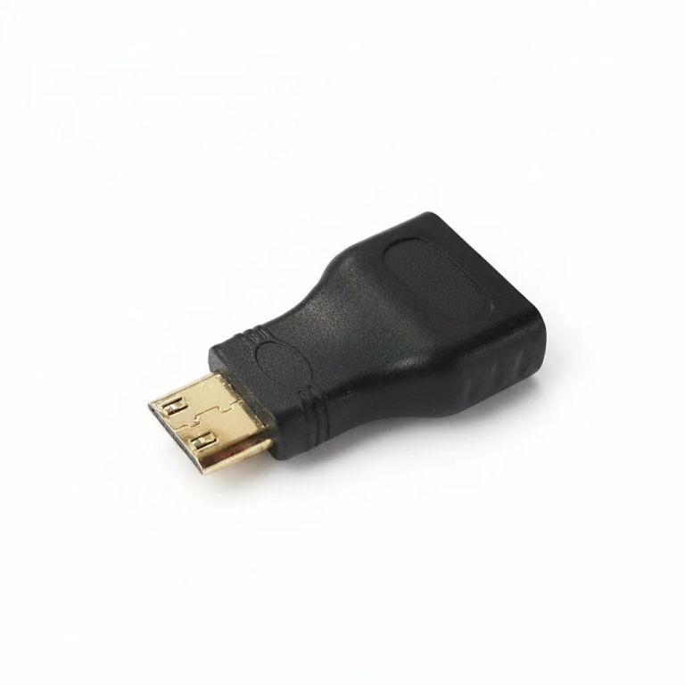 Adaptador de Video Mini HDMI a HDMI Estándar Full HD