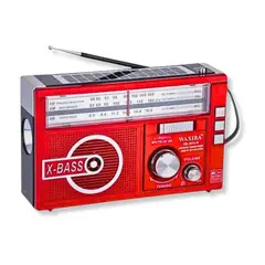 MOVI - Radio Portátil USB Am Fm Solar