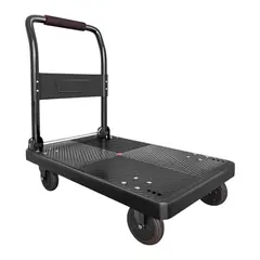 LUBABYCAS - Carro De Carga Plegable Plataforma 500KG 90x60cm