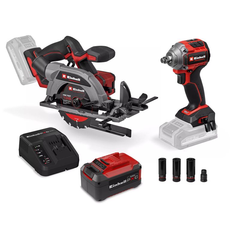SIERRA CIRCULAR PROFESSIONAL + LLAVE DE IMPACTO + BATERIA + CARGADOR a $247.990