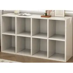 IDEEHOUSE - Librero Estante Organizador Multiuso Para Living 120x27x60cm