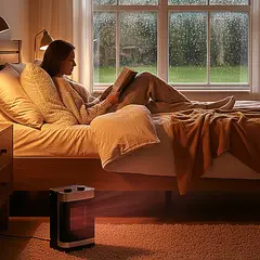 BESTHERM - Calefactor eléctrico eficiente PTC 15 M2