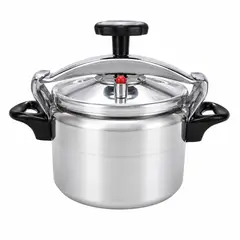 GENERICO - Olla a Presión de Aluminio 7L, Resistente y Segura para Cocinar