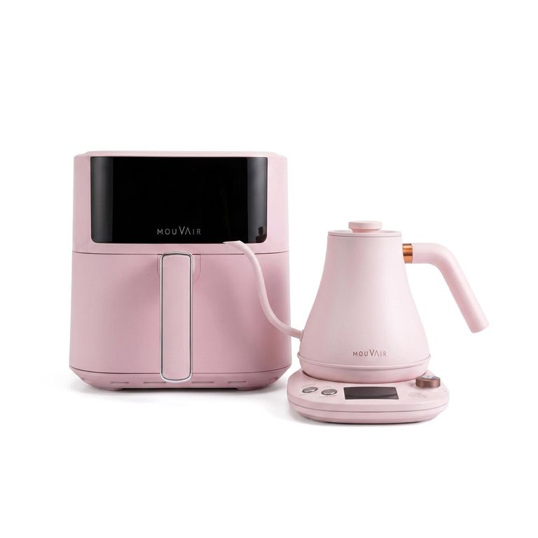 Pack Freidora de Aire Fry + Hervidor Inteligente Swan Rosa