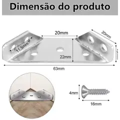 GENERICO - Bisagras Universales Acero Inoxidable