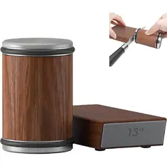 KUANGYE - Kit De Afilador De Cuchillos Rodante Con Ángulos De 15° Y 20°