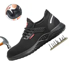 VIDITA - Zapatillas Seguridad Hombre Punta Acero Antiperforación Baratas Trabajo Industrial