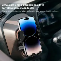 SUPERCENTER - Soporte para teléfono de ventilación súper estable con gancho metálico