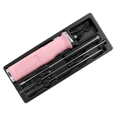 PUREPOWER - Cuchillos eléctricos inalámbricos recargable para cortar carne, pescado, pan, pavo, cortador