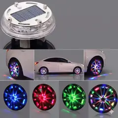 GENERICO - Luz LED Solar Inteligente para los Rines y Ruedas del Auto